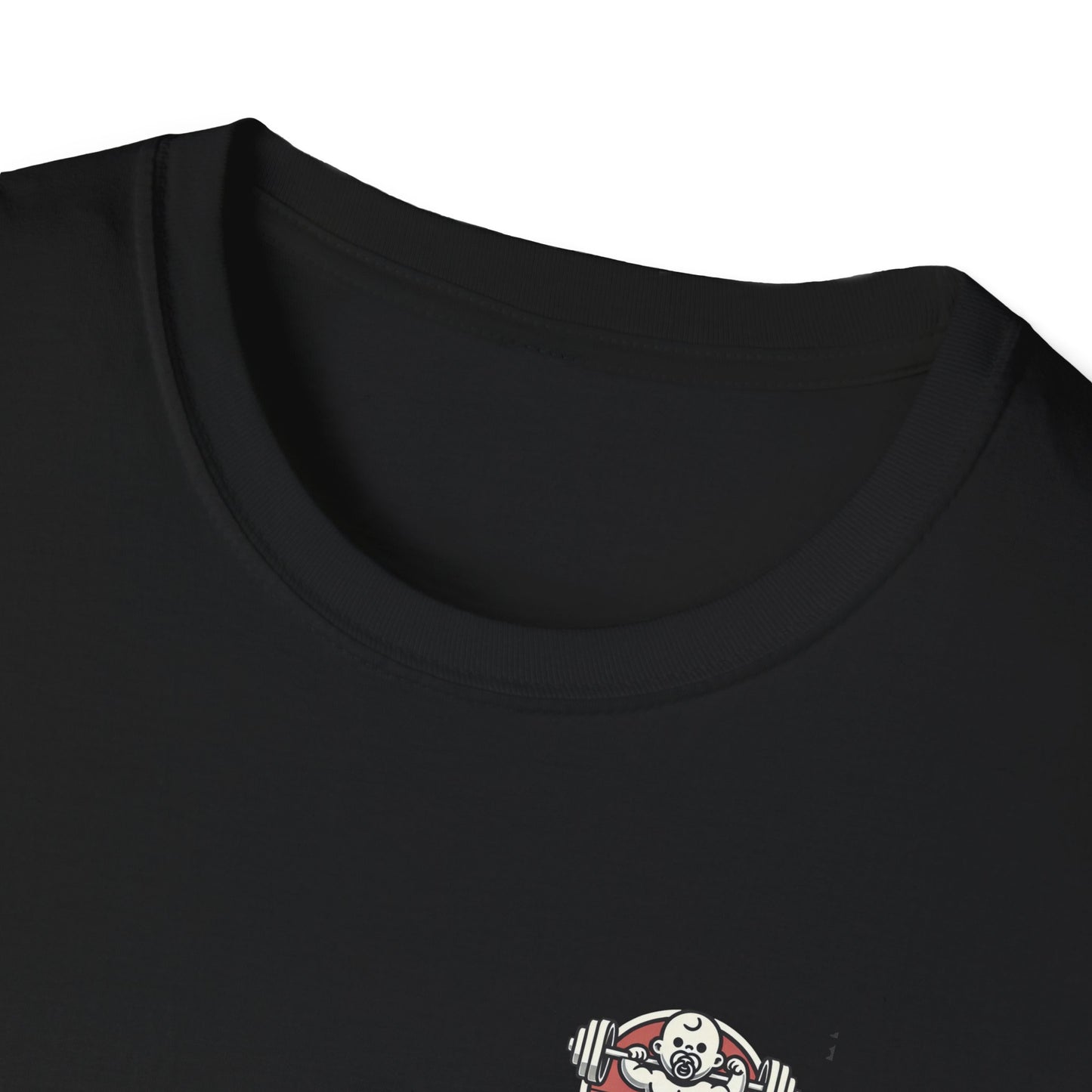 TBA White Logo Unisex Softstyle T-Shirt