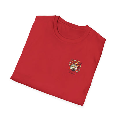 Over-Caffeinated Unisex T-Shirt White