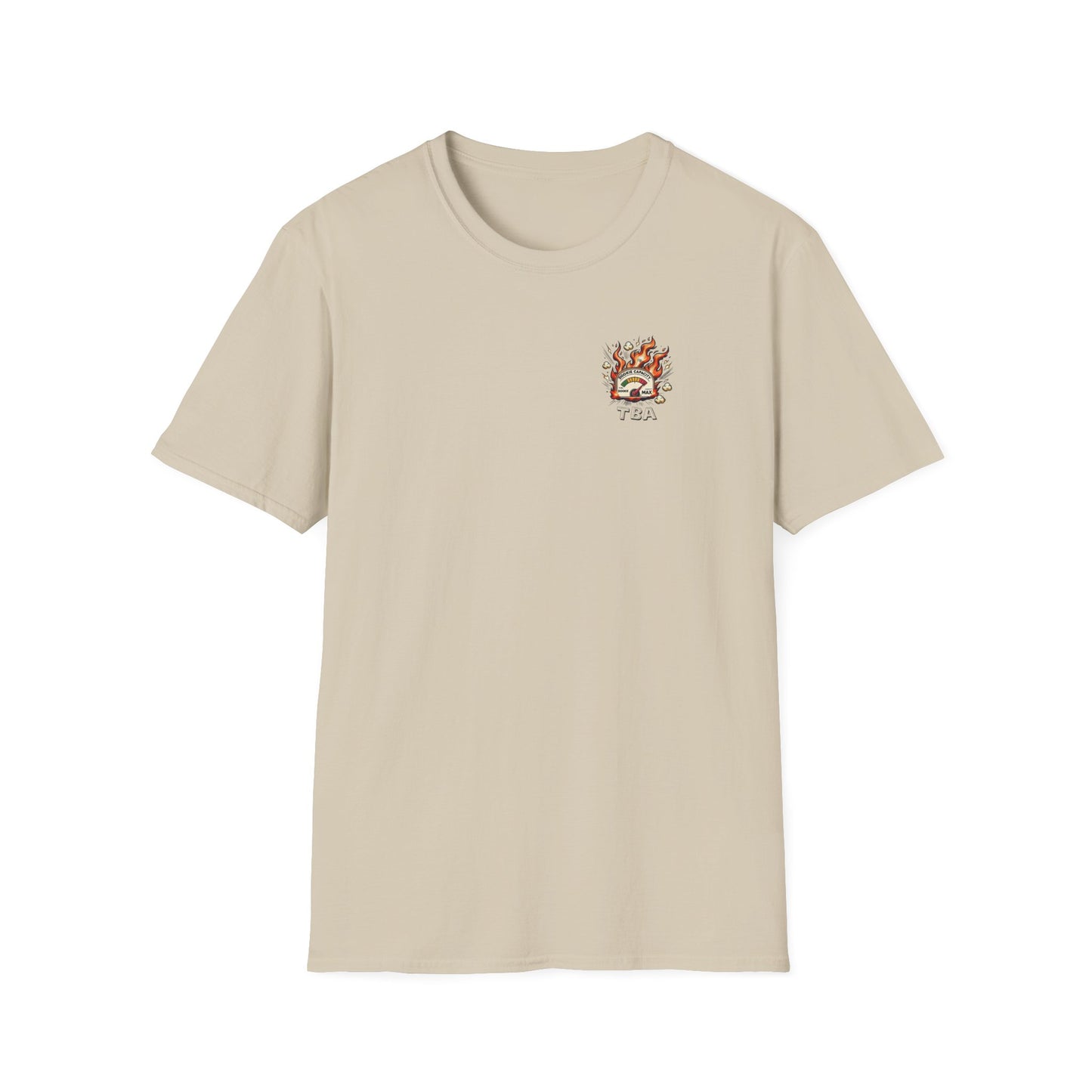 Over-Caffeinated Unisex T-Shirt Black Logo