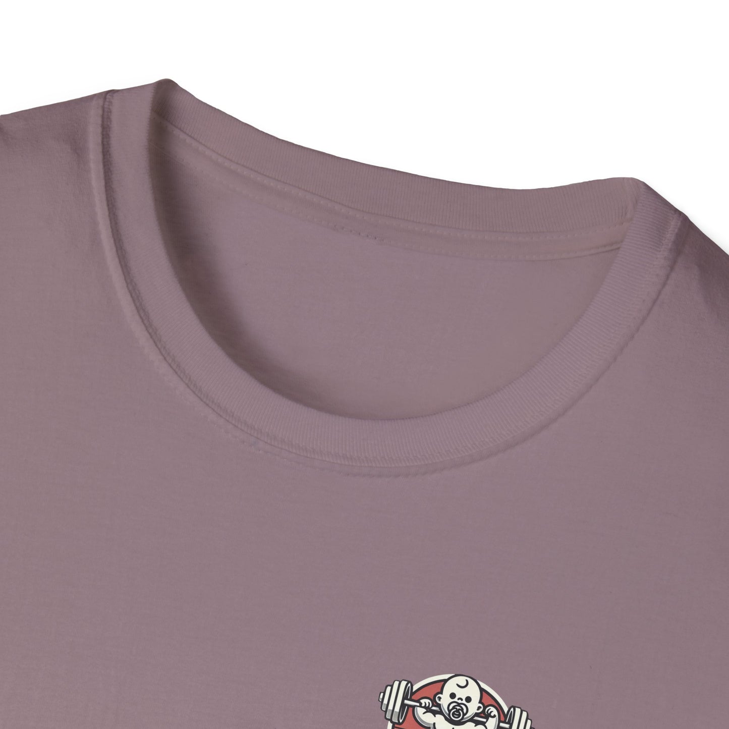 TBA White Logo Unisex Softstyle T-Shirt