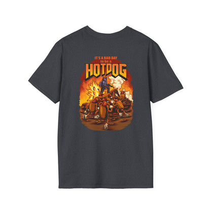 It's A Bad Day to be a HOTDOG Unisex Softstyle T-Shirt